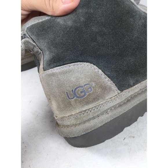 UGG Neumel II Kid\'s Lace-up Winter Boots Grey Size 4